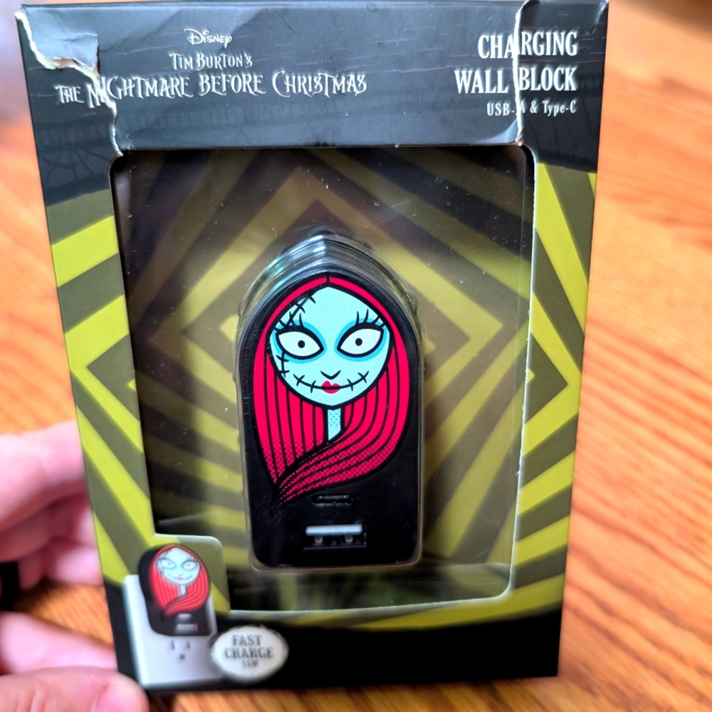 Disney Sally's The Nightmare Before Christmas Charging Wall Block